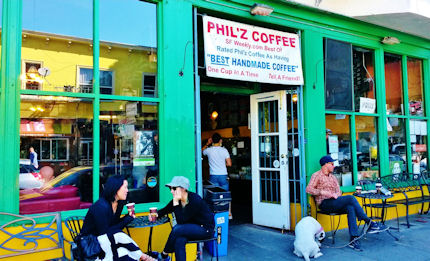 The original Philz Coffee on 24th Street
